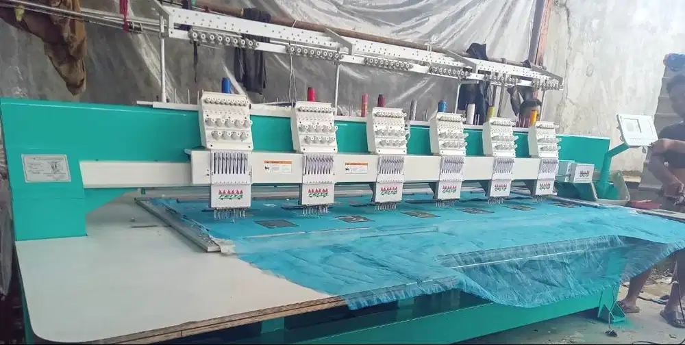 Mesin Bordir Komputer Bergaransi Free Pemasangan Baru Dan Second