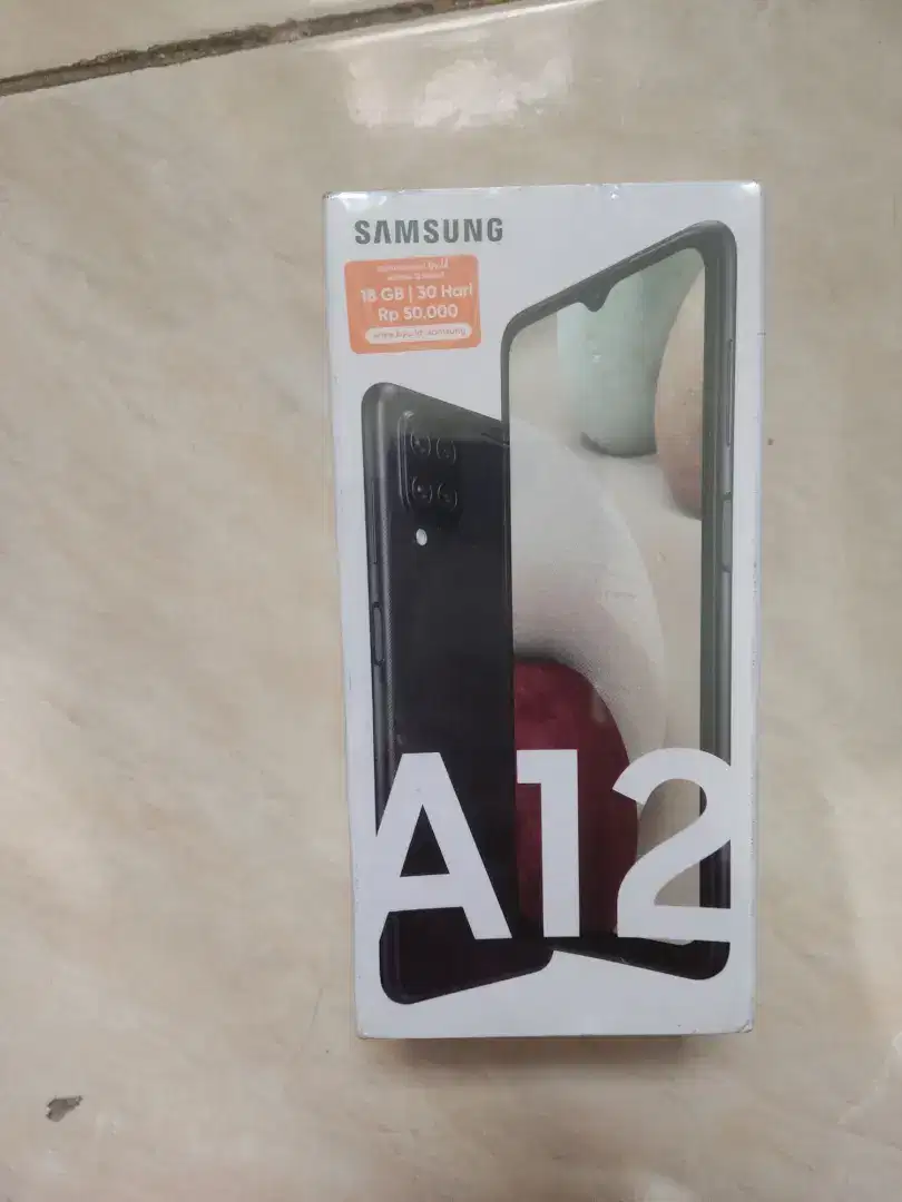 samsung a12 4/128 segel resmi samsung