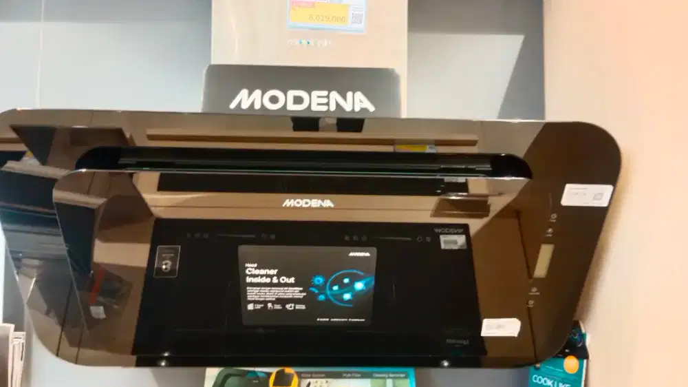 MODENA COOKER HOOD Black