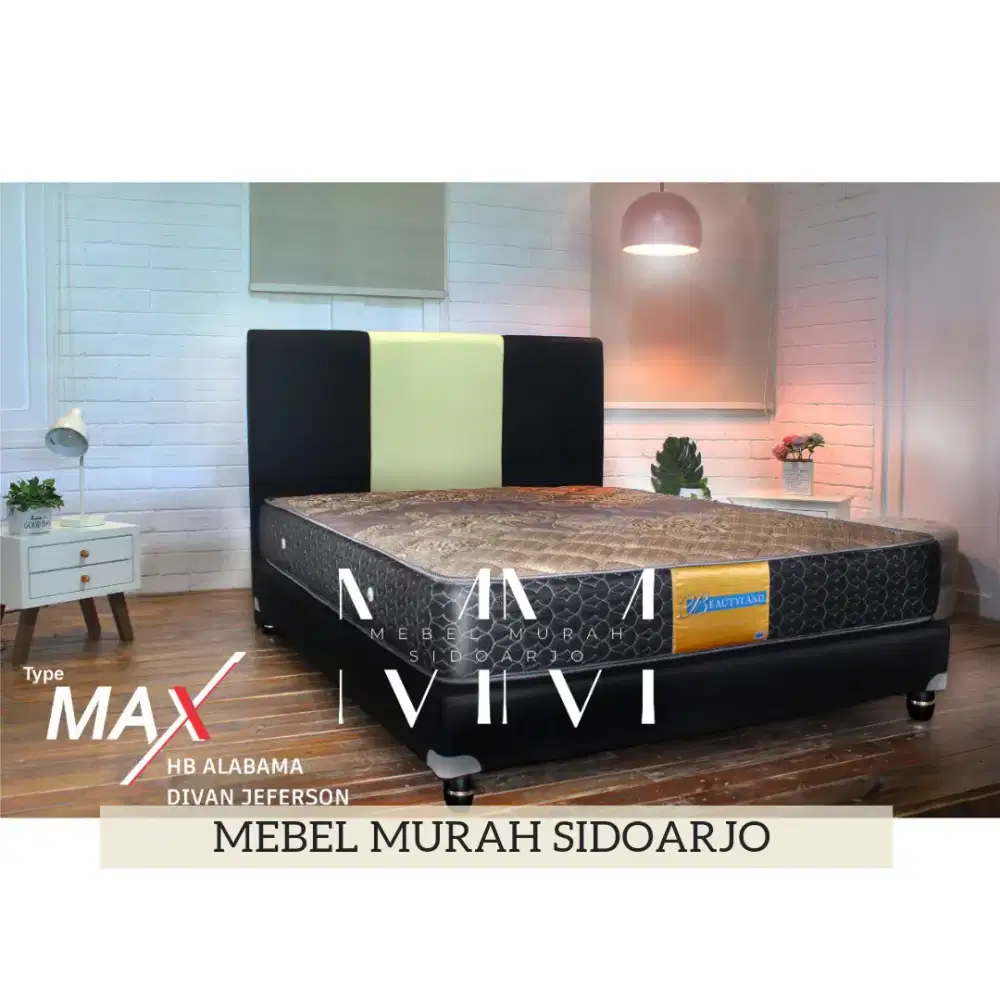 Kasur spring bed American pillow 160x200 beautyland bedset kasur