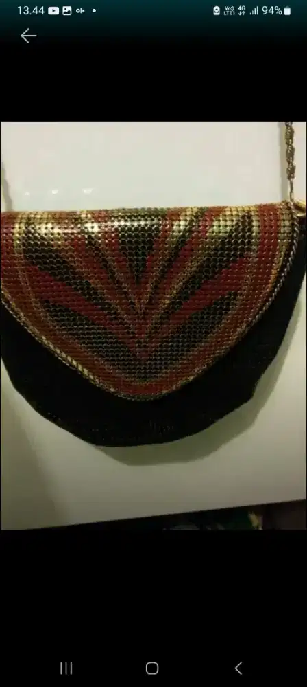 Tas pesta bahan glomesh