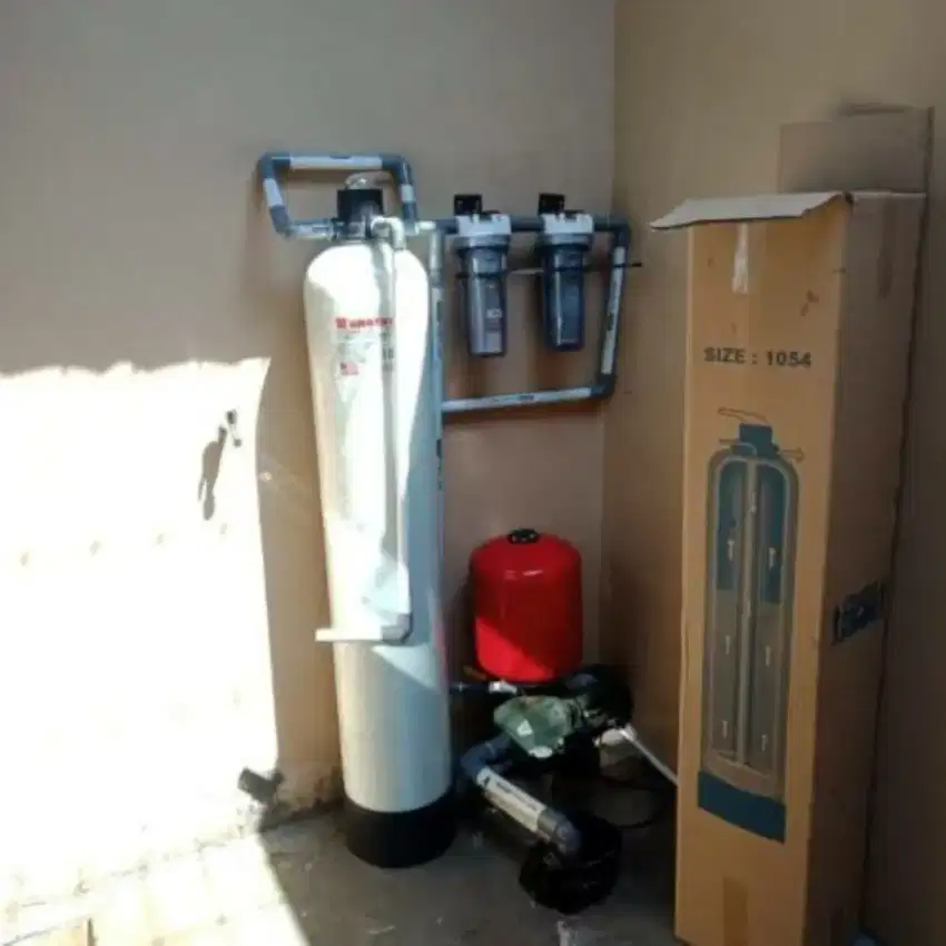 FILTER AIR SARINGAN PENJERNIH SUMUR BOR/PDAM ATASI AIR BAU,KERUH,KARAT