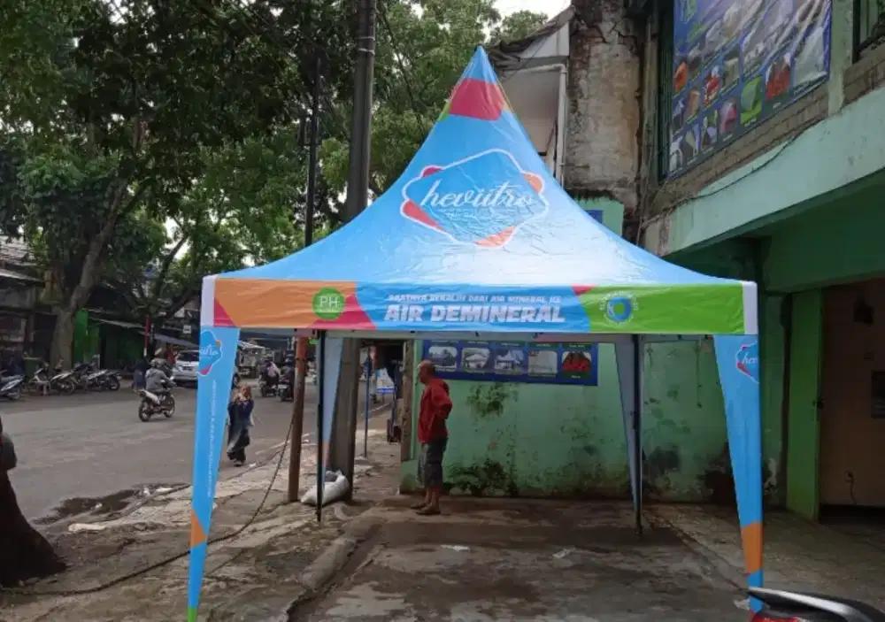 TENDA PROMOSI MODEL KERUCUT