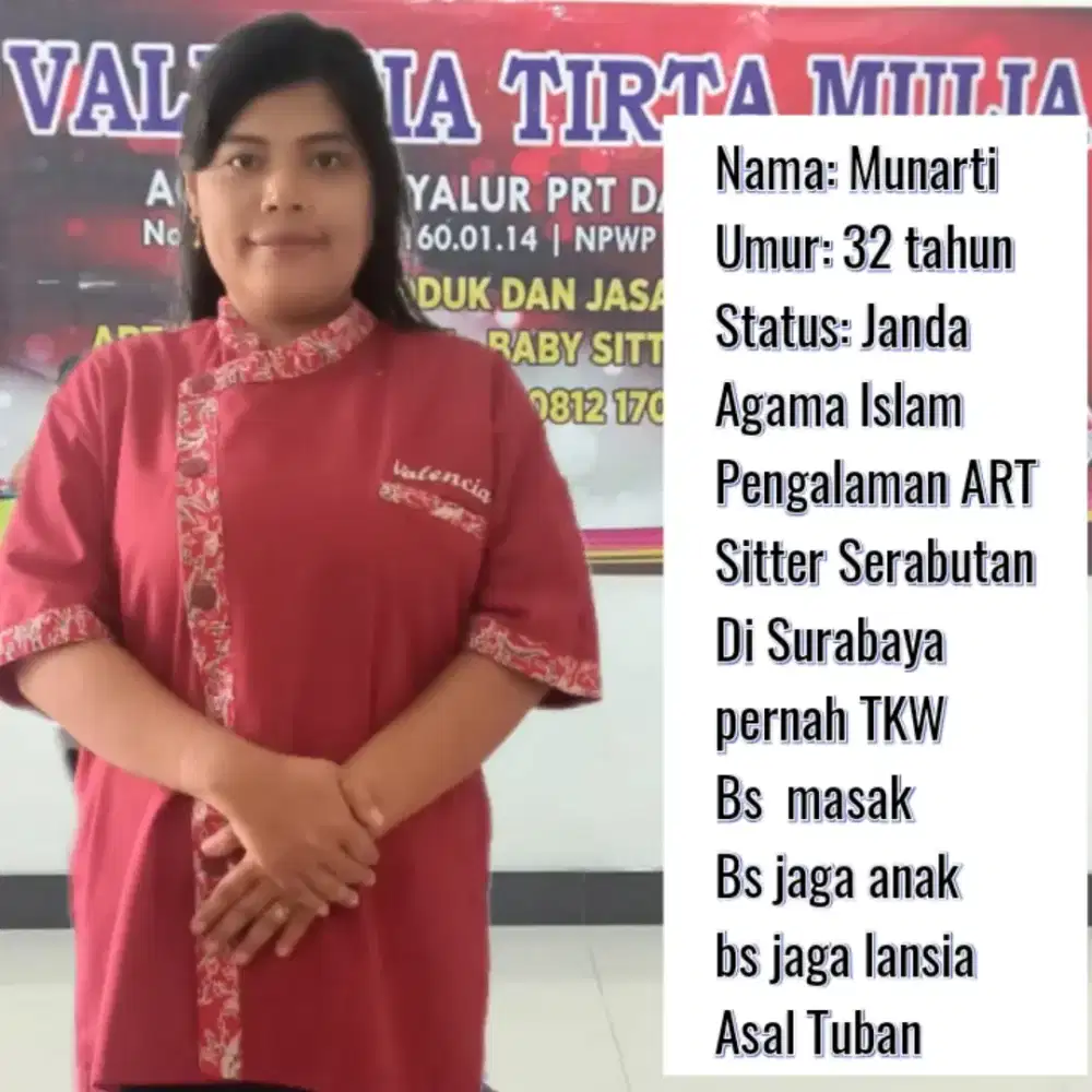 Pembantu dan Sitter baby