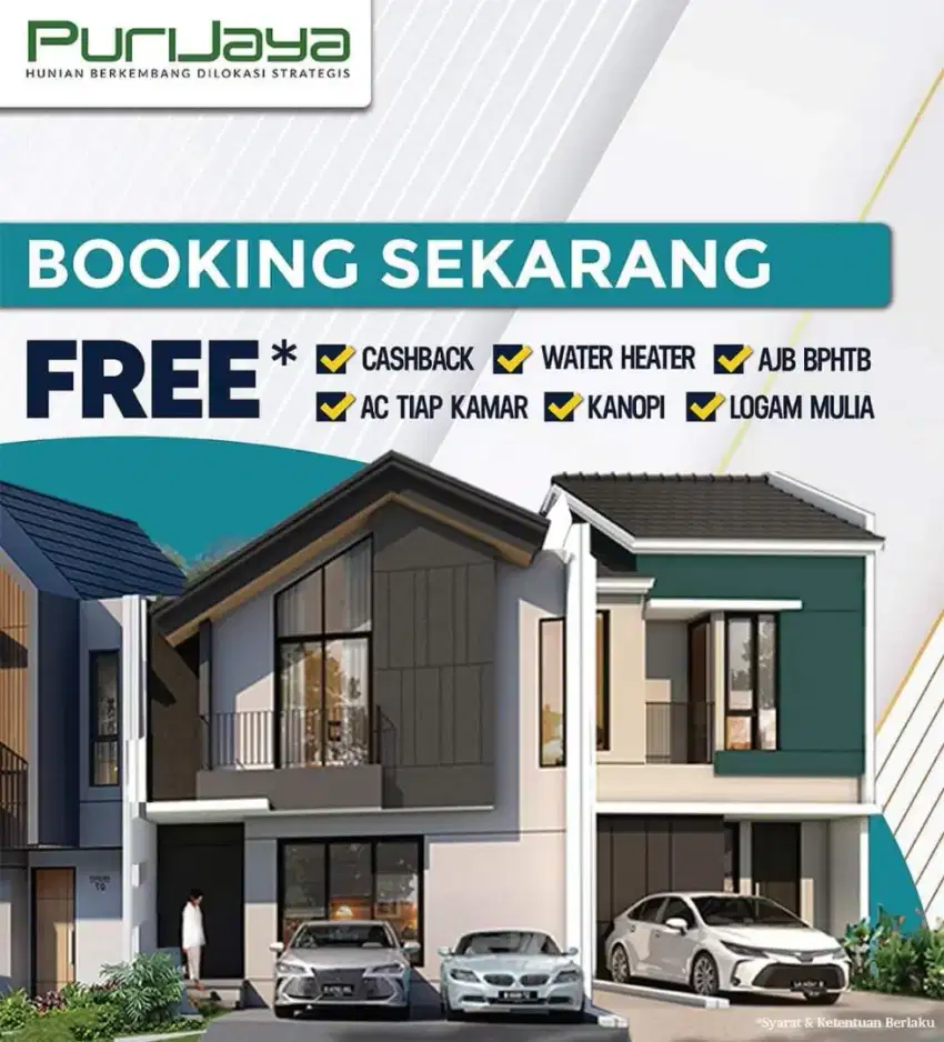 Cluster camar puri jaya rumah dijual