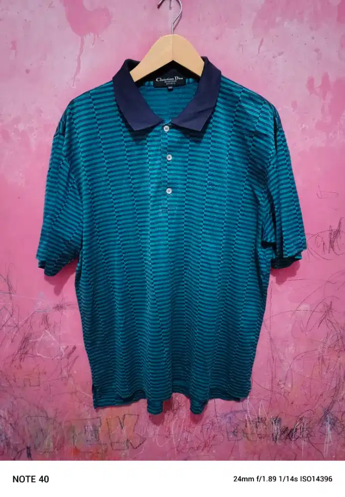 Dijual kaos kerah Christian Dior original