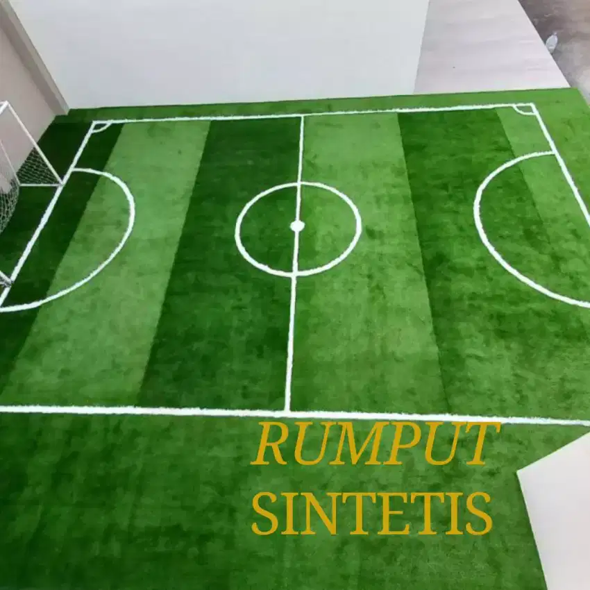 Rumput Futsal dan lapangan bola