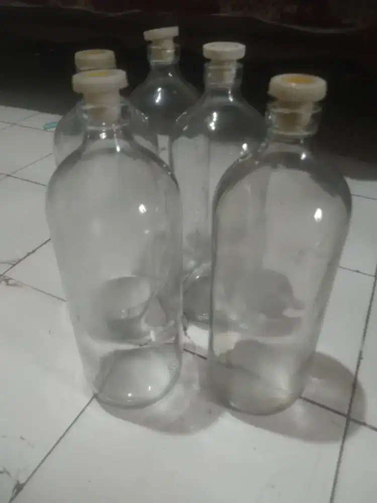 Botol kaca bensin 1 liter