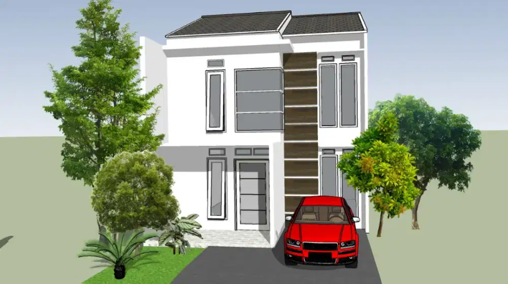 Promo awal bulan rumah mewah type 55