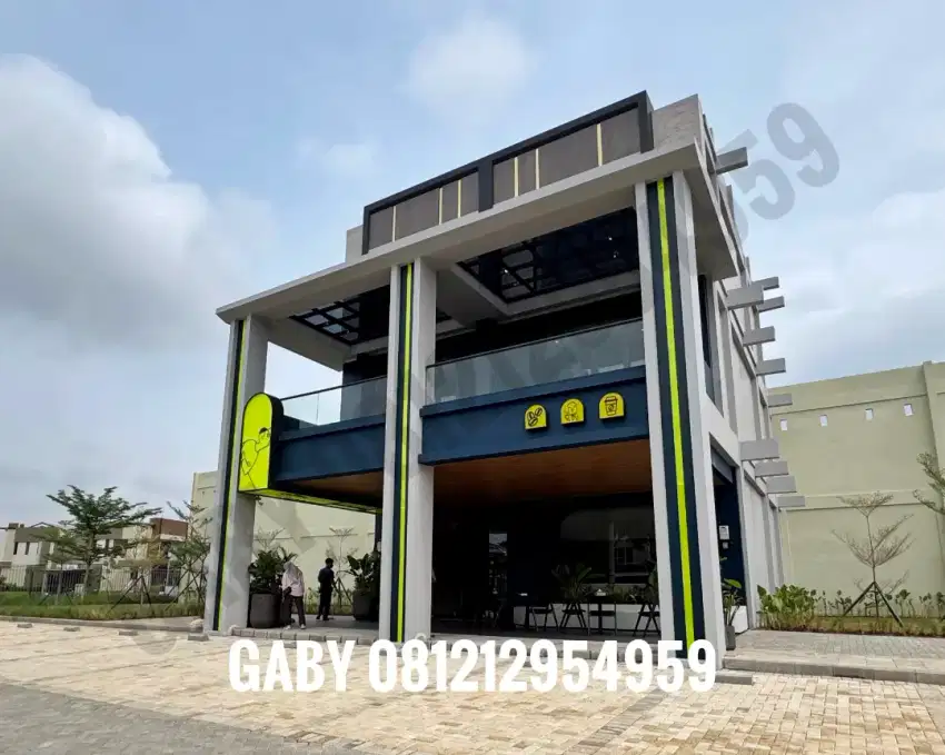 RUKO 3 LANTAI CARSON 5 X 16 SUMMARECON GADING SERPONG HADAP JALAN