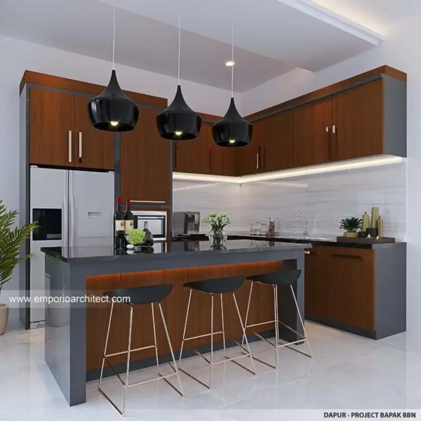 KITCHEN SET MINIMALIS TERBARU TERMURAH DAN BERGARANSI