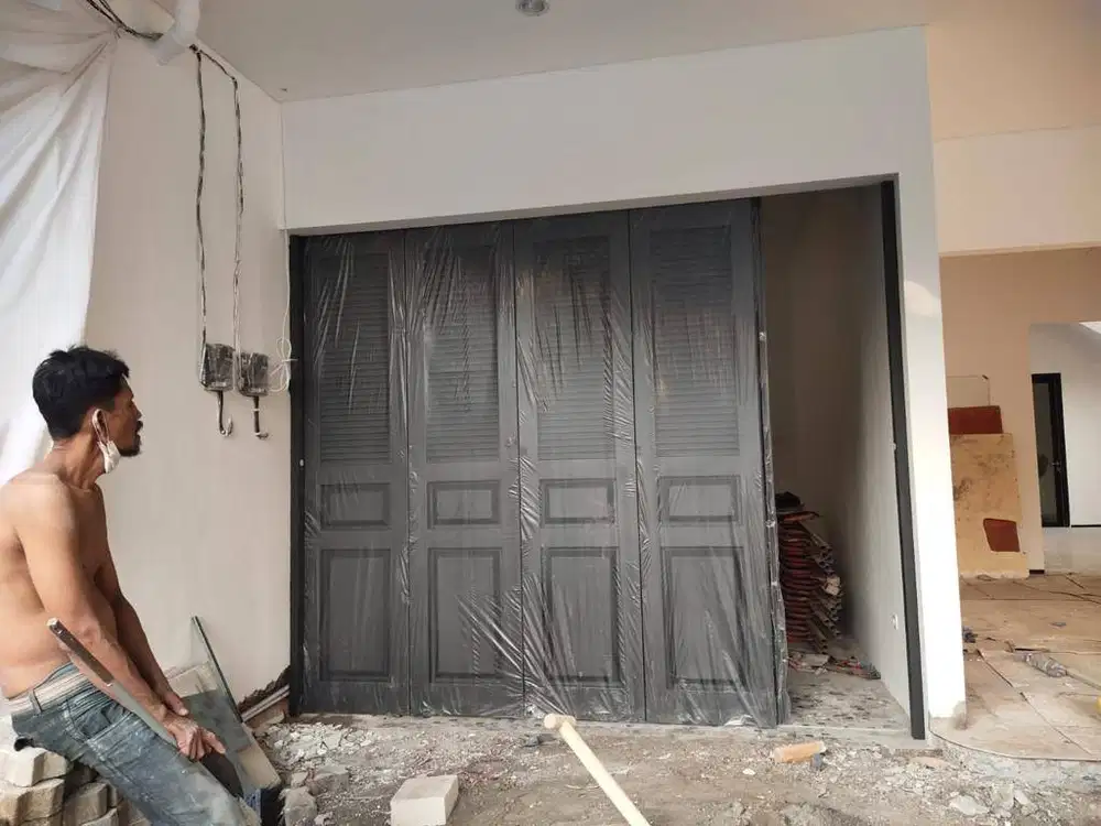 TERLARIS! Pintu garasi besi