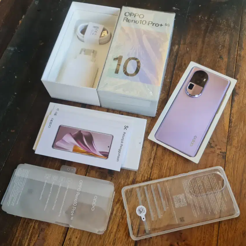 OPPO Reno 10 Pro+ Plus RAM 24 GB Lengkap Ori BH 100% Tidak Dipakai