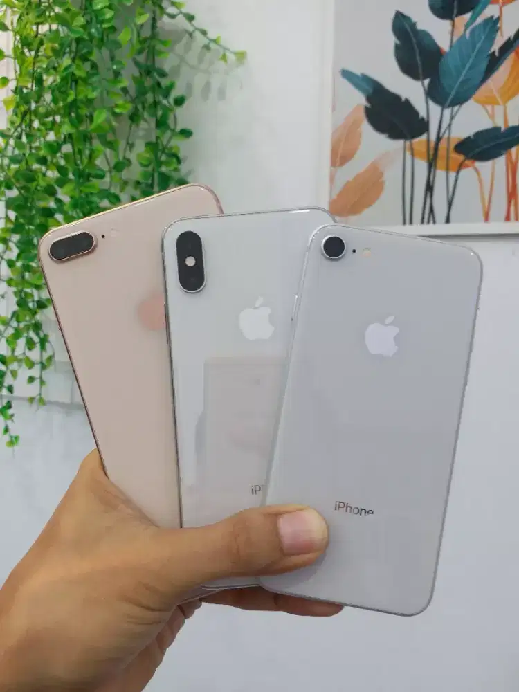 IPHONE  X & 8 PLUS 256 gb & 64GB  (imei teregister/permanen)
