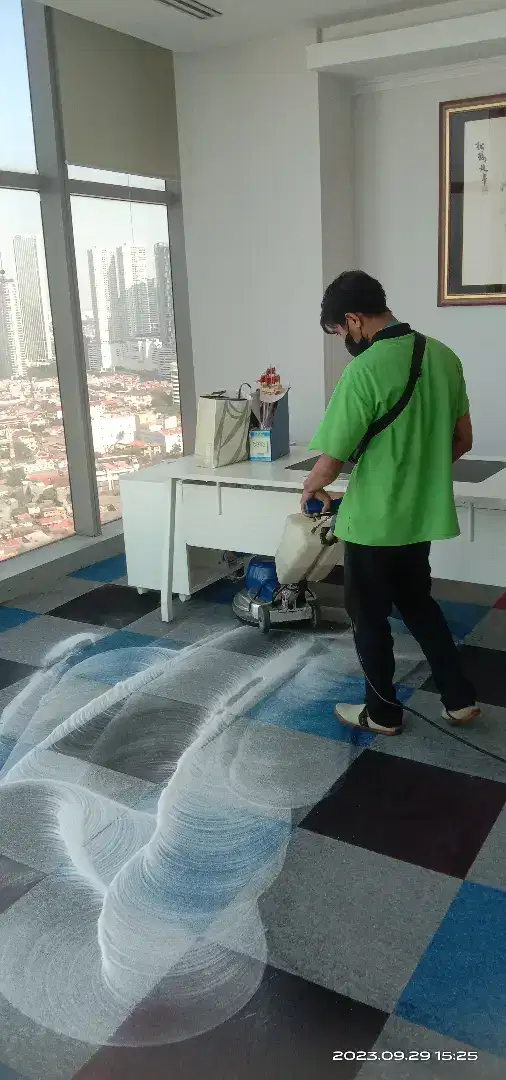 Jasa cuci karpet kantor karpet masjid dan lain lain
