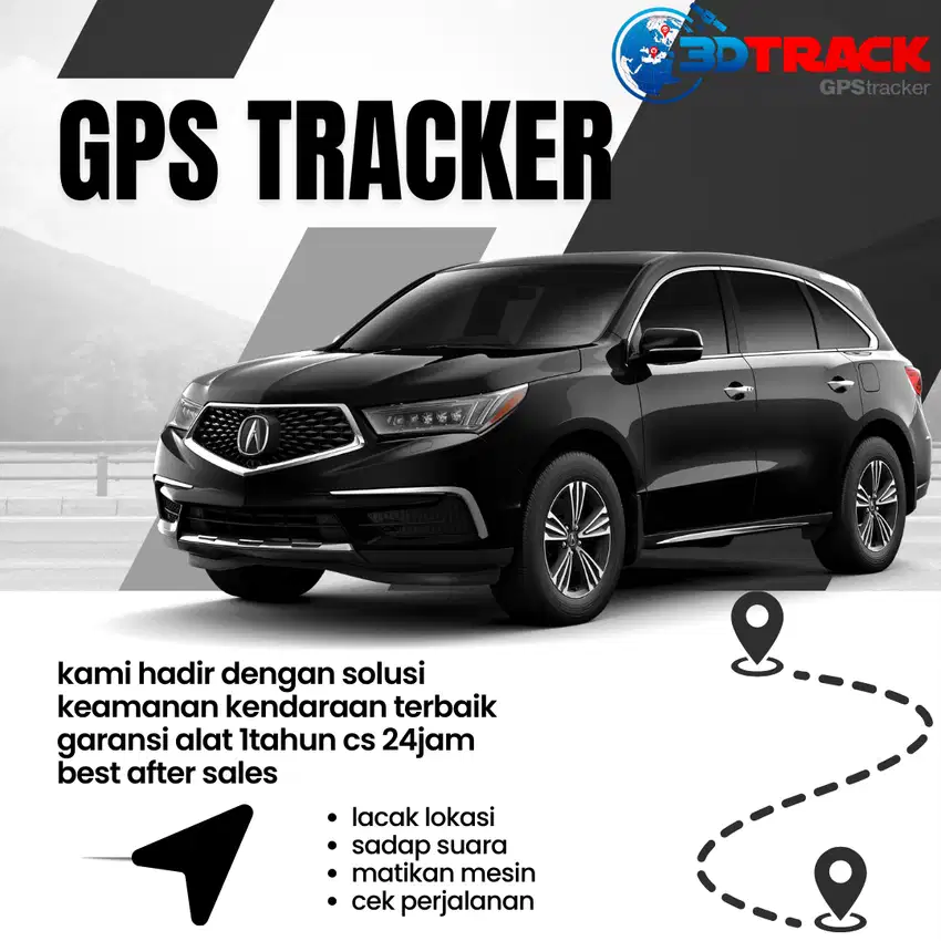 GPS TRACKER KENDARAAN BERKUALITAS DAN BERGARANSI *3DTRACK