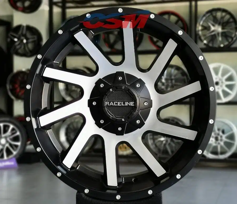 Velg ORI Raceline Twist BM R20 for Pajero, Fortuner, MU-X, LC300, LC80