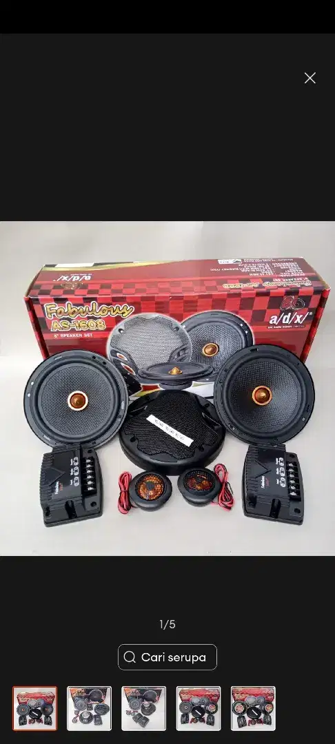 Satu paket audio mobil