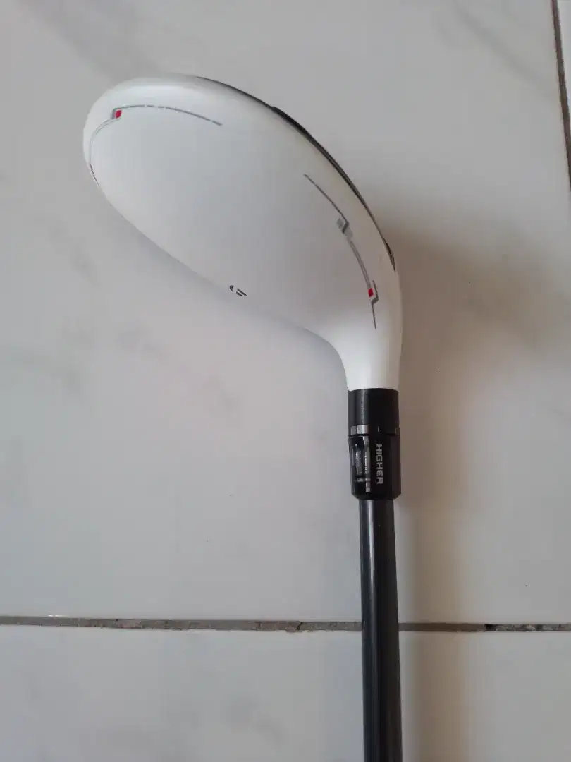 Stick golf Tylor Made Hybrid rescue 3.18 white kondisi sangat bagus