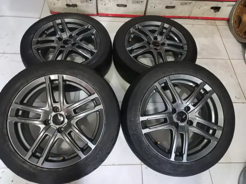 Velg SSR RING 16  ban Semi slick FOR Jazz Yaris Brio Vios Altis Datsun