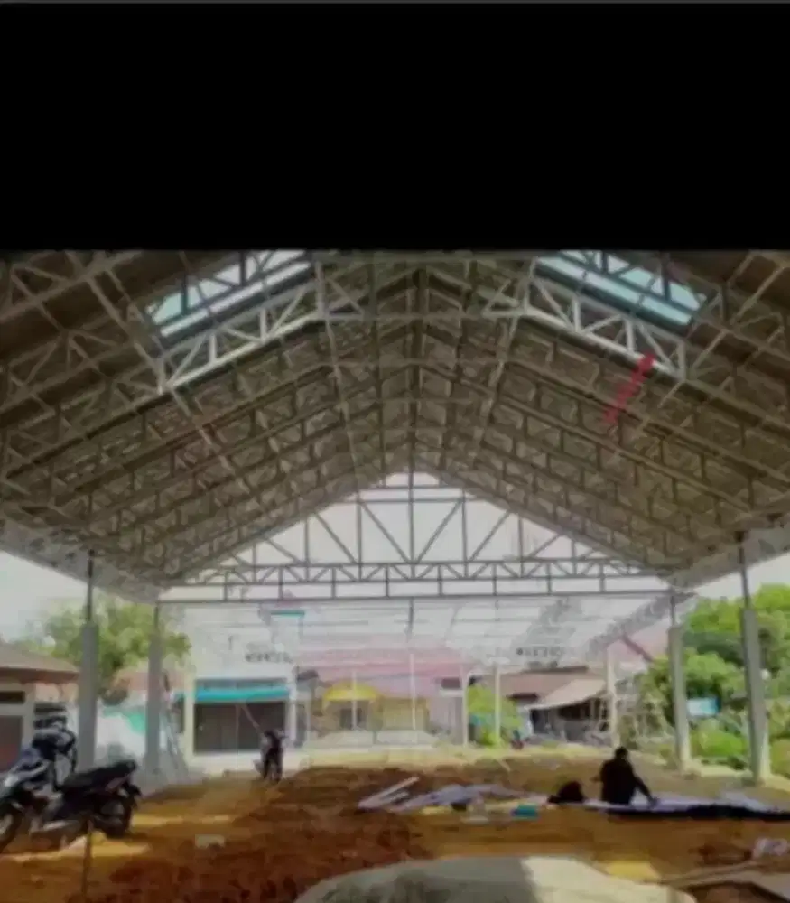 Baja ringan bongkar pasang atap rumah