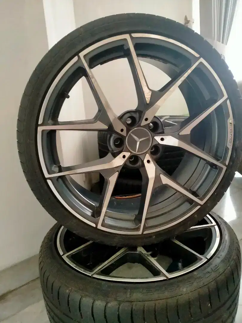 Velg AMG + ban acelera  bekas mercy c300