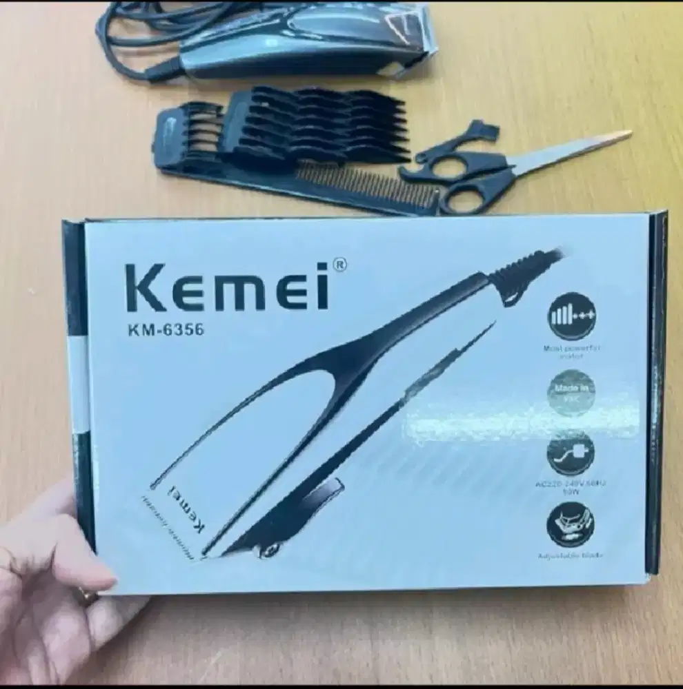 Clipper KEMEI KM-6356 KM6356 Mesin Cukur