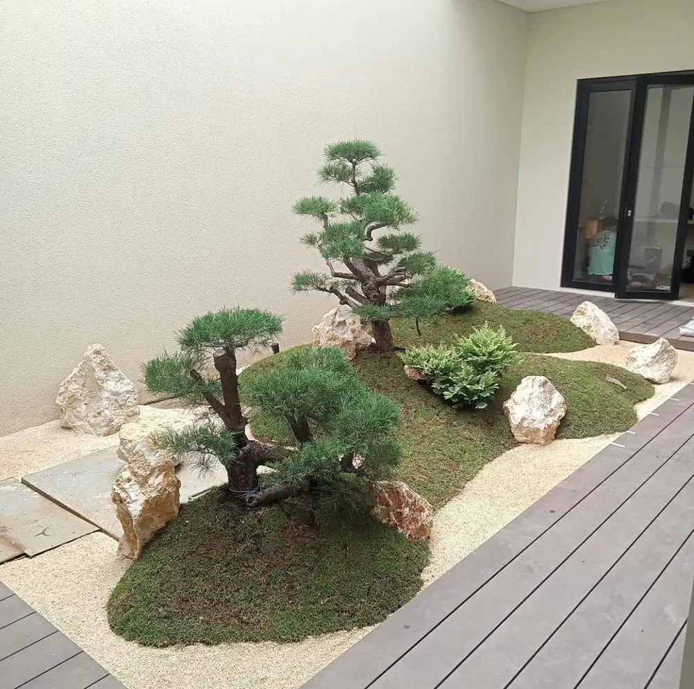 Taman kering / zen garden