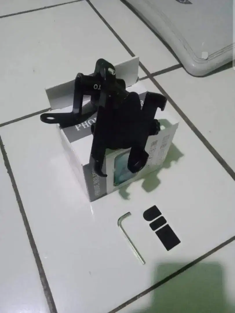Holder Stang + Bracket (kondisi baru)