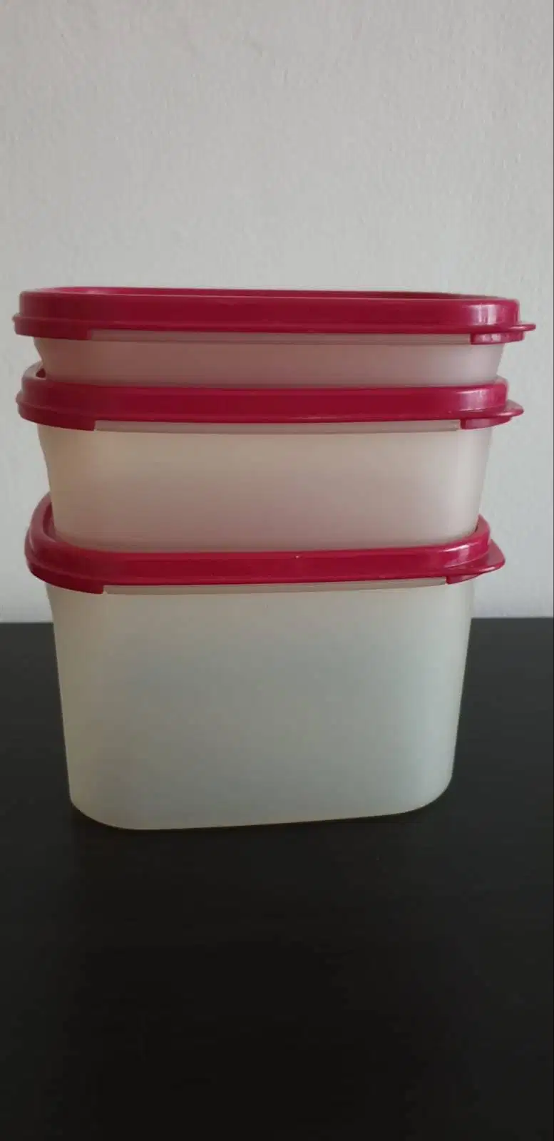 Tupperware Tempat Makanan (Merah)