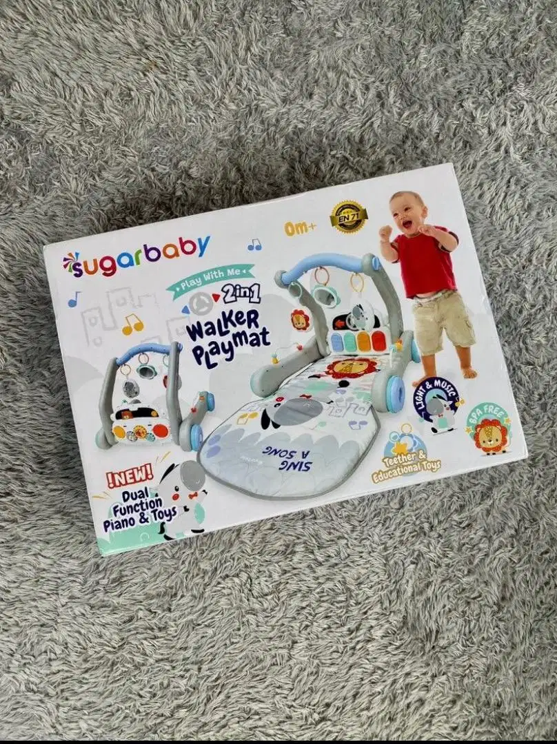 SugarBaby Walker Playmat 2in1