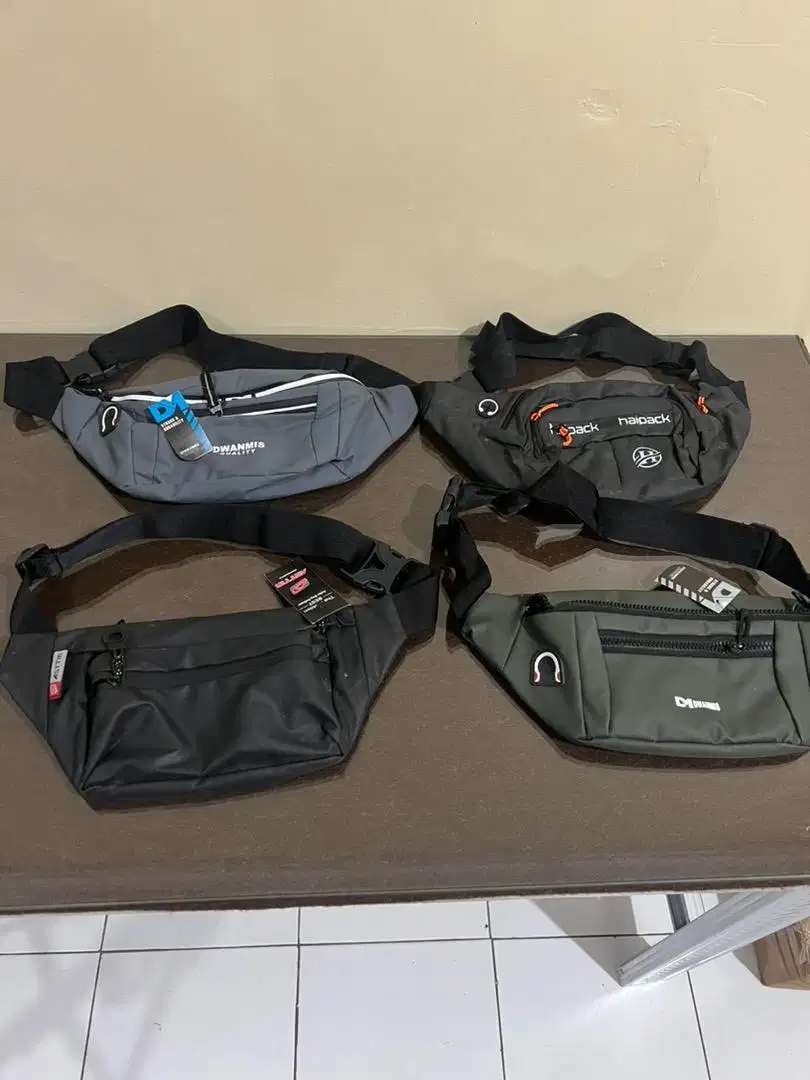 Tas waistbag selempang waterproof