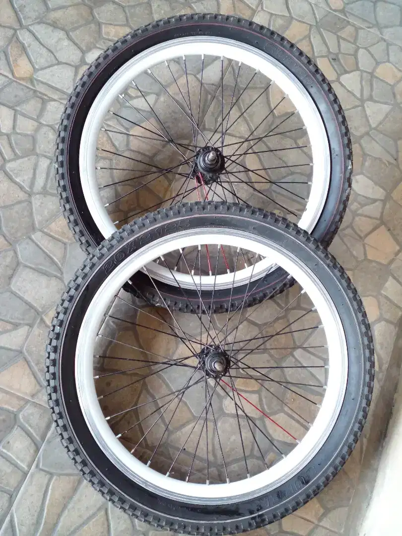 Wheelset sepeda bmx 20 inch