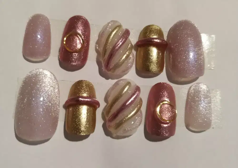 Nail tip free kikir & lem