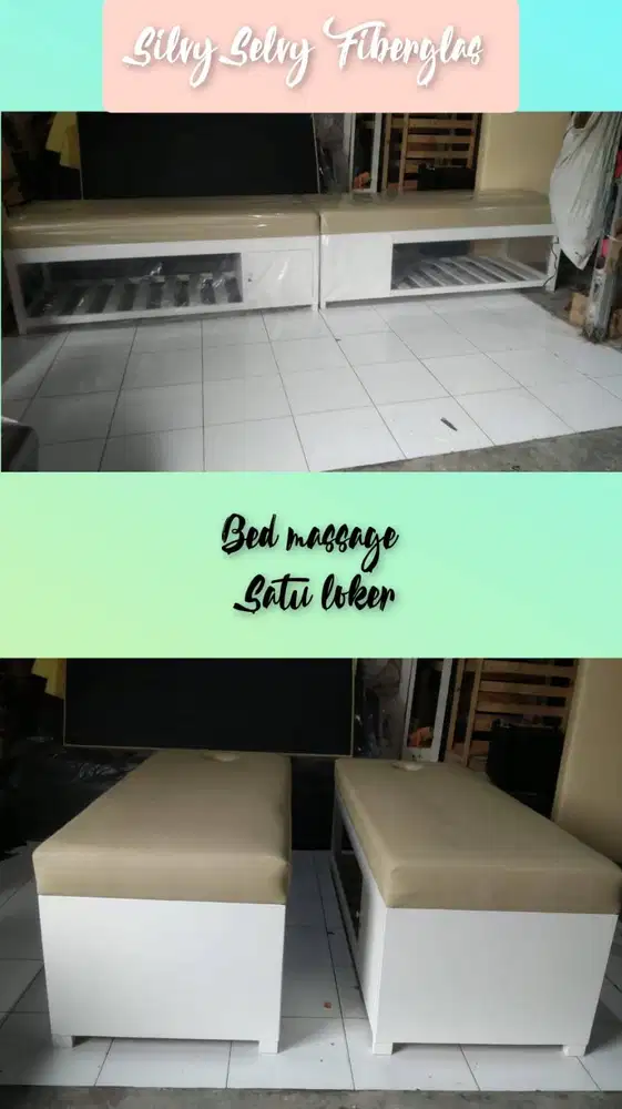 menjual bed massage dan facial terbaru lngsung dari pabrik siap kirim