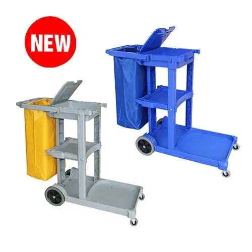 UTAMA Janitor cart - Troli cleaning cart - trolley cleaning - MURAH