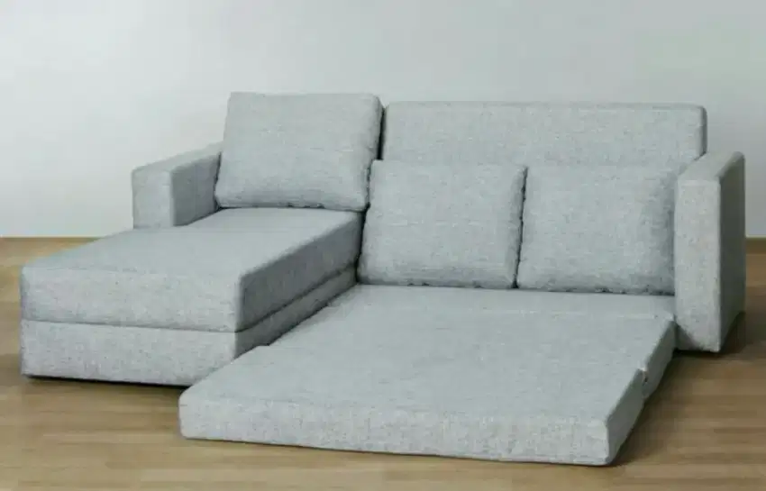 Sofa L bed (Baru)