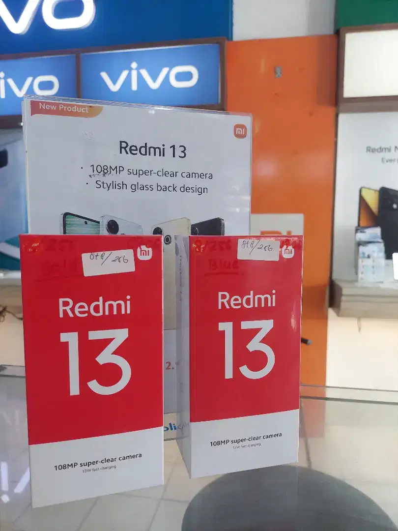 XIAOMI REDMI 13 8+8/256GB GARANSI