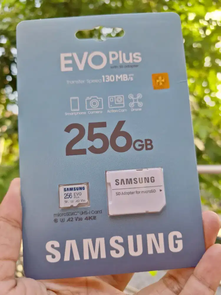 Samsung Evo Plus 256GB - Micro SD
Garansi Resmi