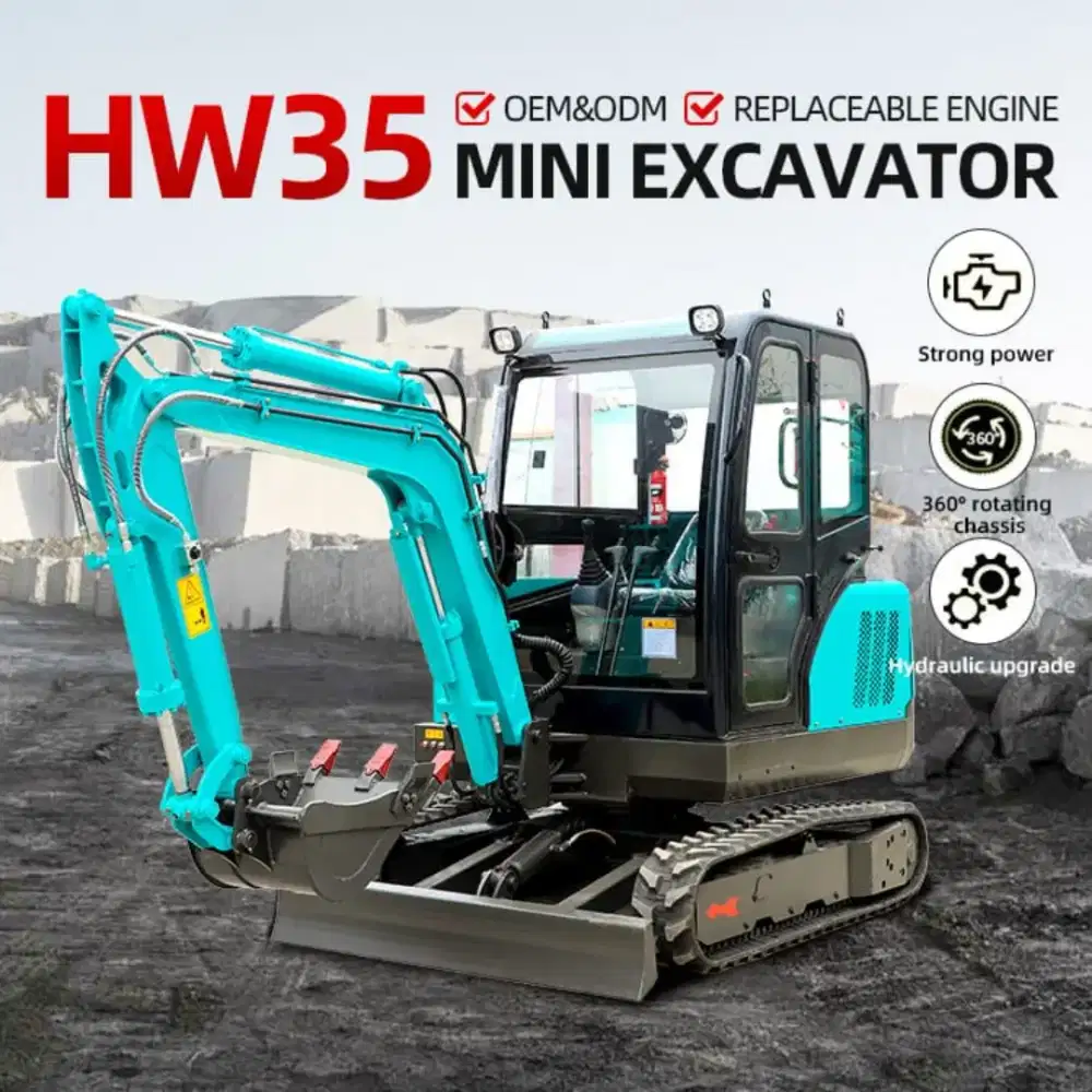 Excavator Hengwang HW-35 (3,5 ton)