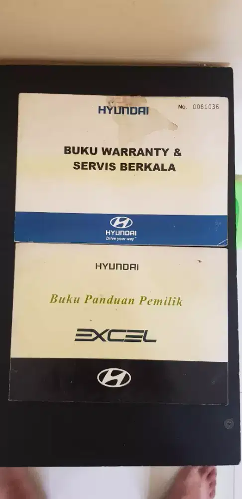 Buku Panduan & Buku Garansi Hyundai Excel