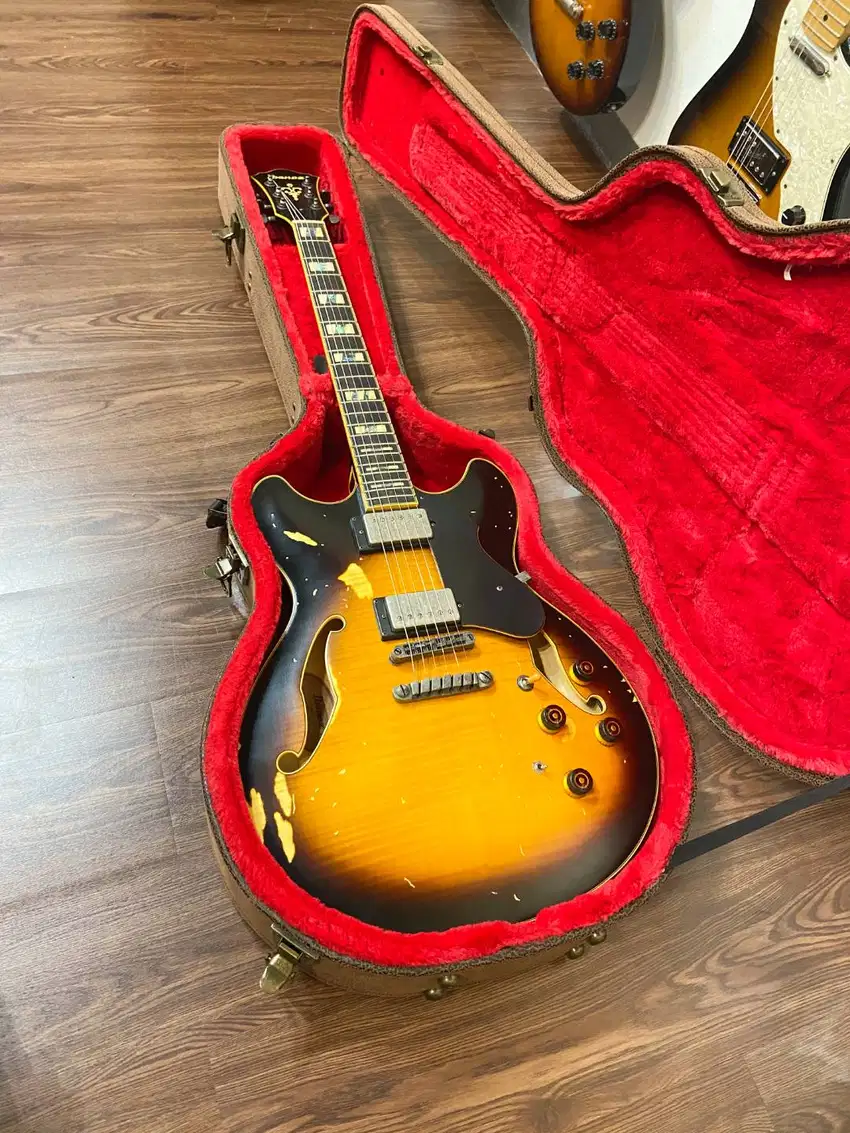 Ibanez Artstar Vintage ASV100FMD-YSL in Yellow Sunburst Low Gloss