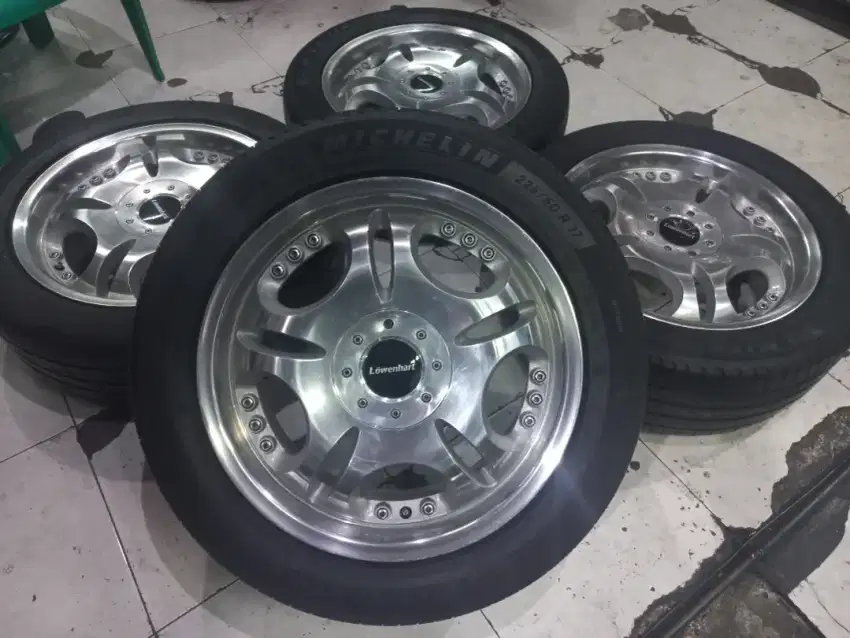 Velg Original Lowenhart Ring 17 Plus ban MICHELIN Tebal .