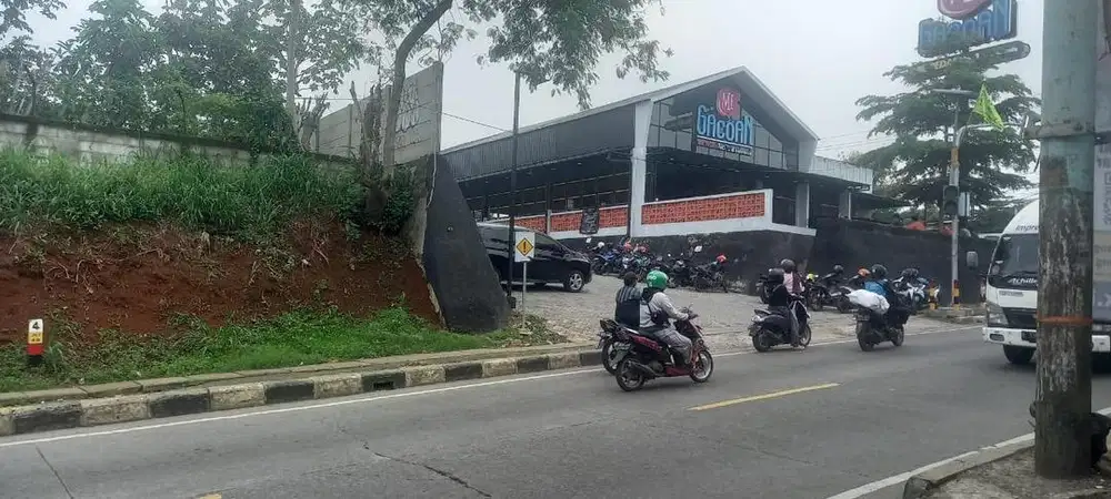 Tanah siap bangun dipingir jalan raya