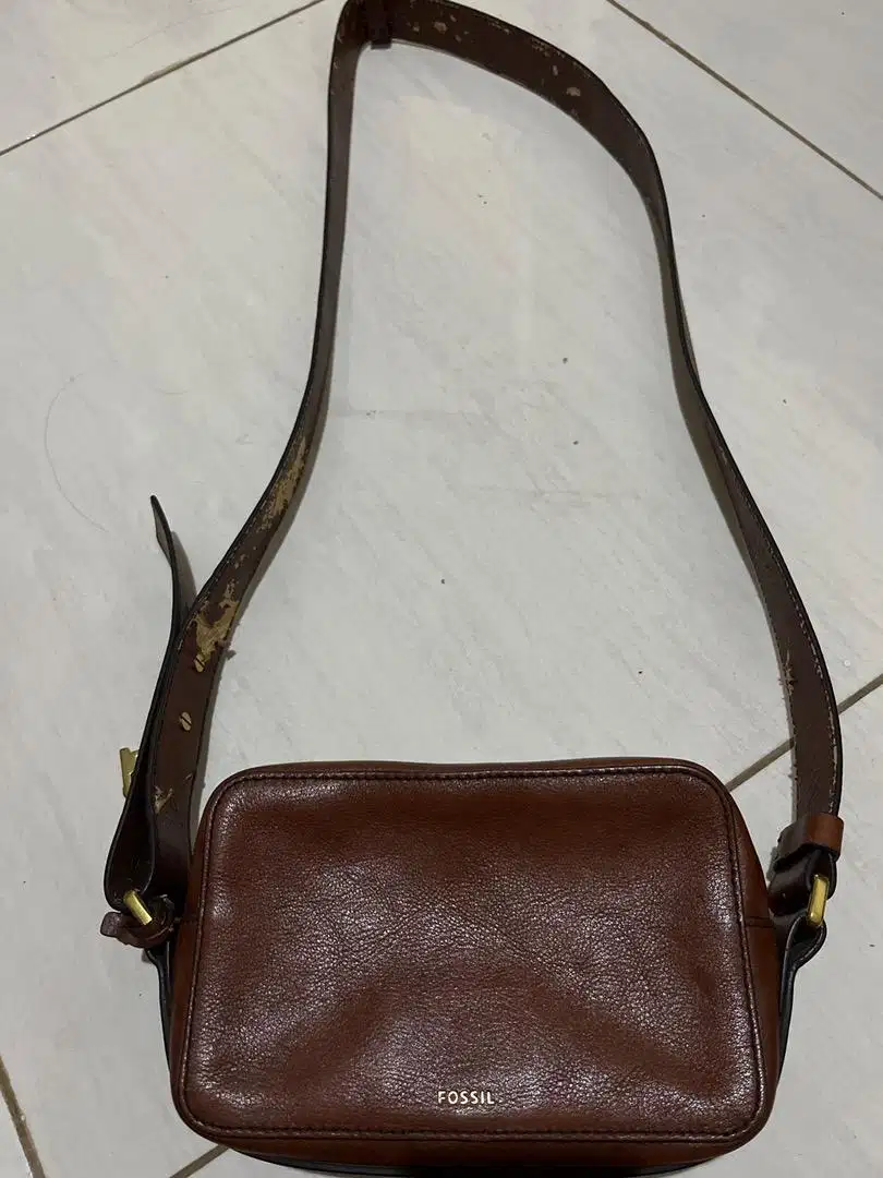 Tas fossil tali panjang / pouch