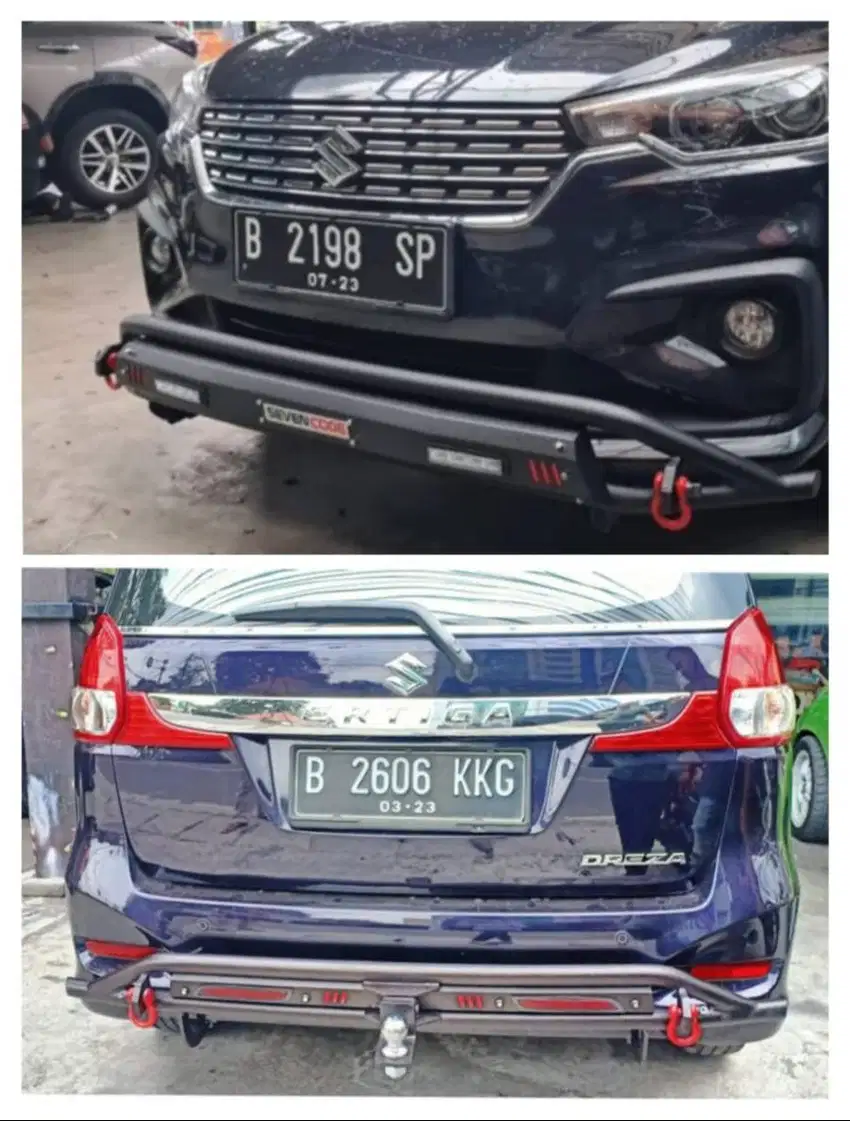 PAKET TANDUK TOWING DEPAN BELAKANG COBRA ALL NEW ERTIGA / XL7