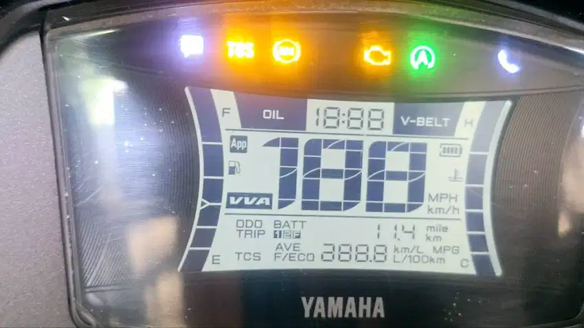 All New Nmax 155 Conecting ABS Keyless mulus jarang dipake, KM 1200an