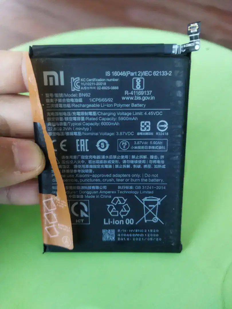 Baterai HP Xiaomi Redmi 9T