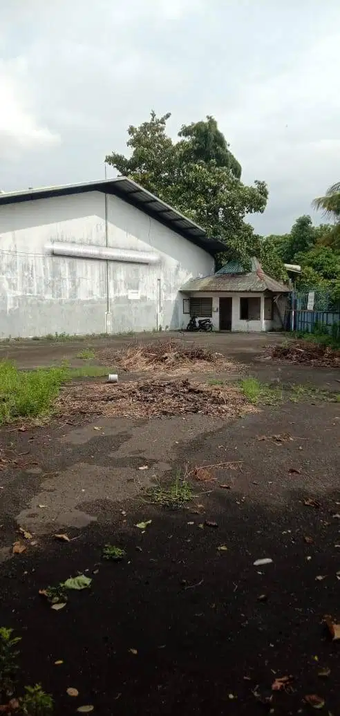 Dijual tanah ex pabrik akses kontainer di Kaliabang Perwira Bekasi