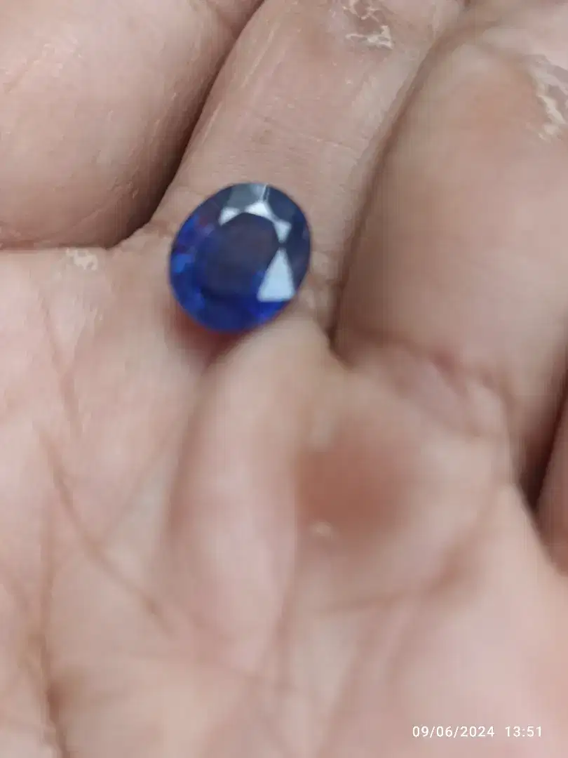 Blue sapphire est Madagaskar rasa Srilanka